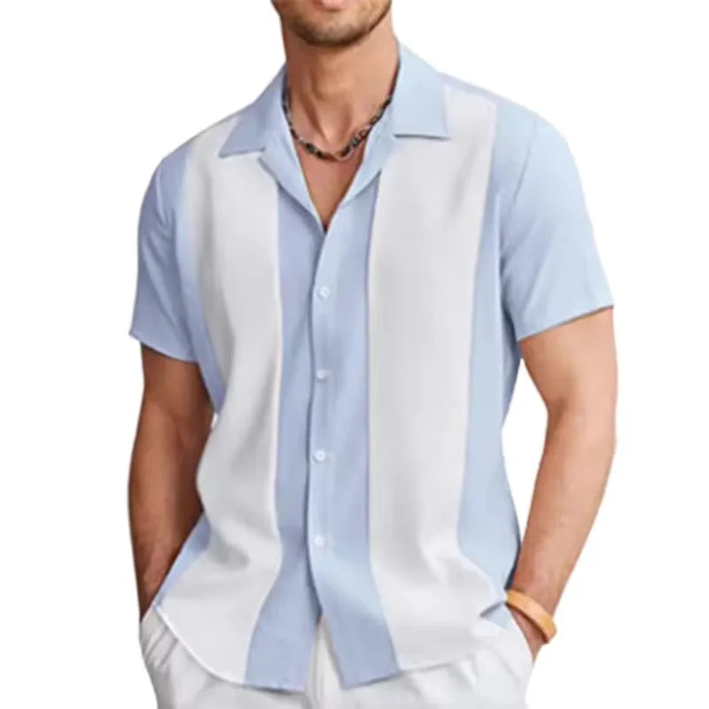 The Havana – Luxor Men™ Camp Collar Shirt - Buy 1, Get Trousers & a Belt Free